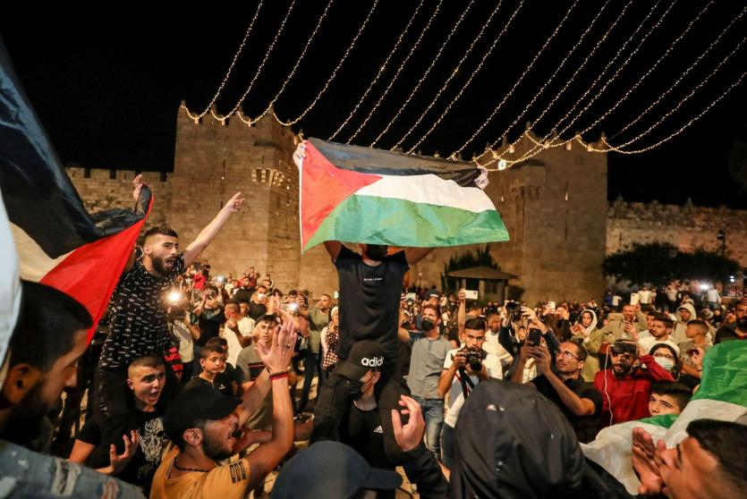 باب العامود قرب المسجد الأقصى