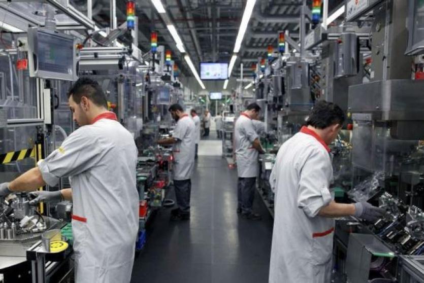 الانتاج الصناعي في فلسطين 