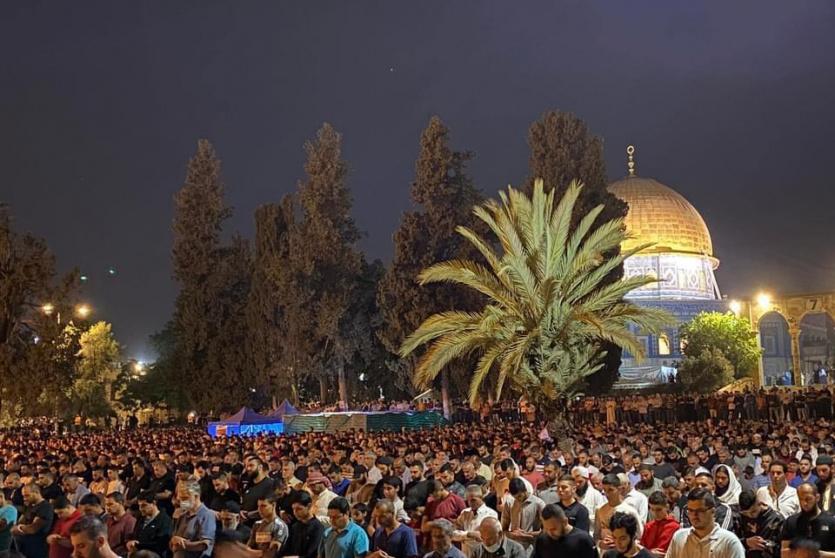 ليلة القدر في المسجد الأقصى