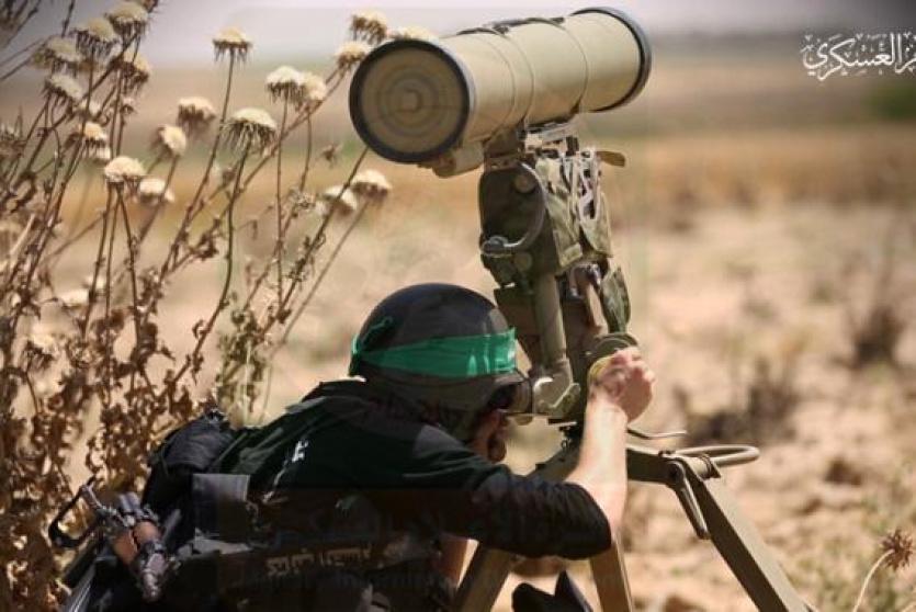 صاروخ موجه - غزة