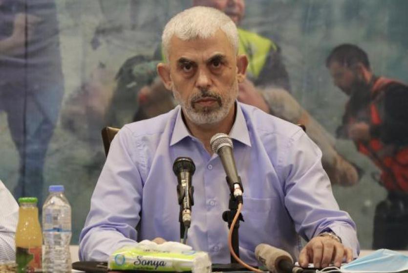 رئيس حركة حماس في غزة يحيى السنوار،