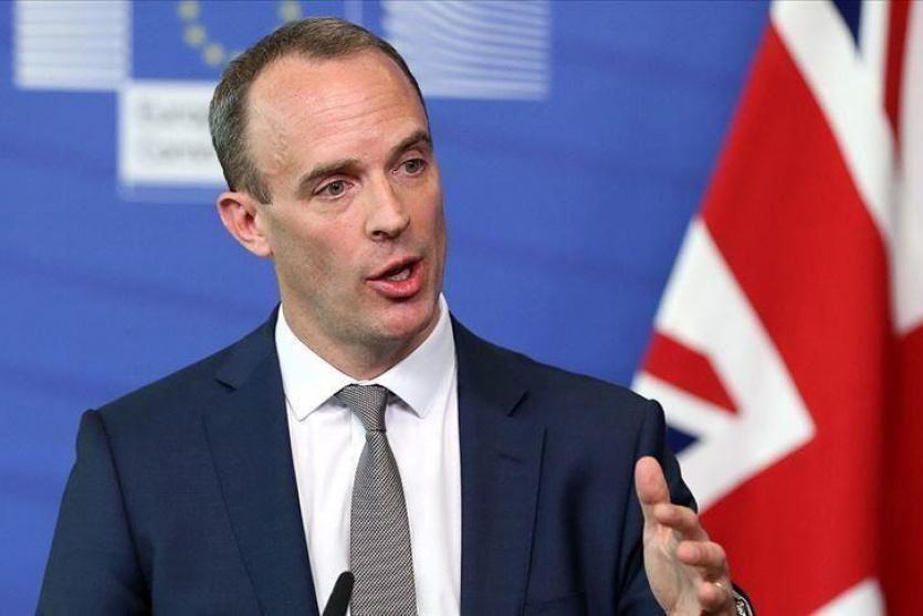 وزير الخارجية البريطاني دومينيك راب