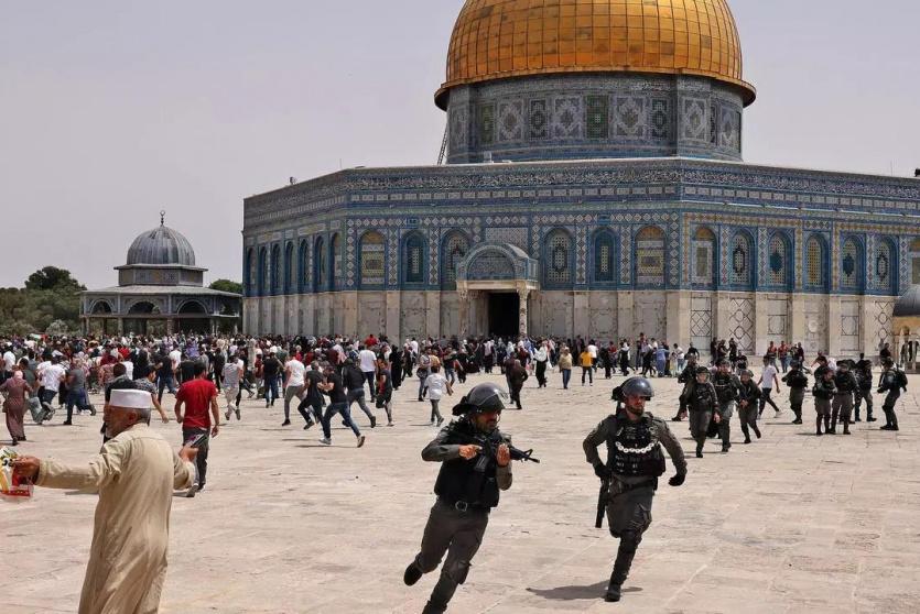 اعتداءات الاحتلال في المسجد الأقصى