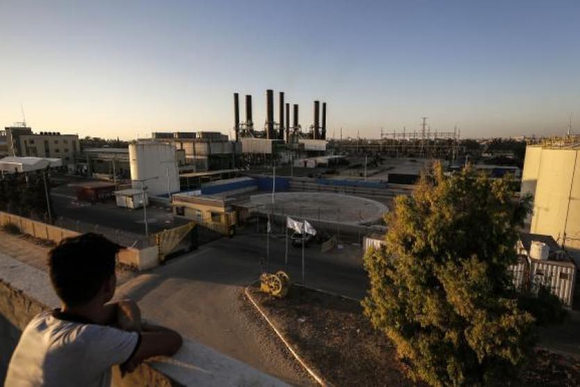 محطة كهرباء غزة