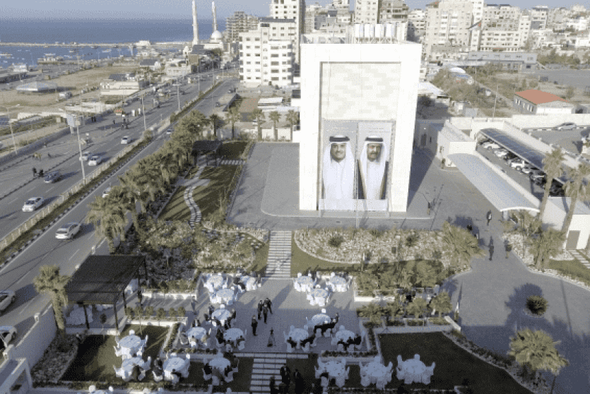 اللجنة القطرية لإعادة إعمار غزة