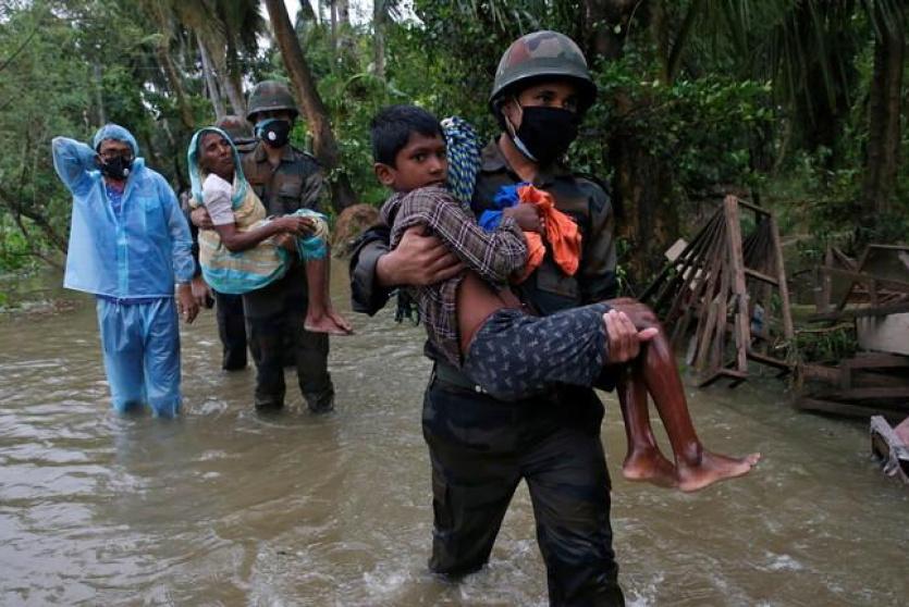 أمطار غزيرة في الهند