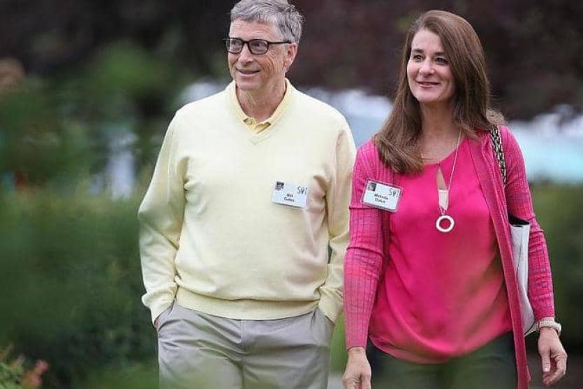 بيل غيتس وزوجته