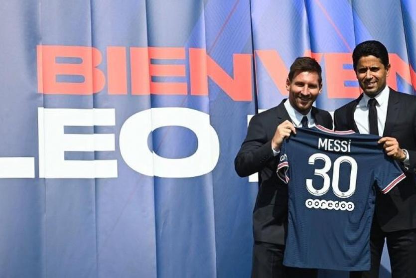 ليونيل ميسي في باريس سان جيرمان