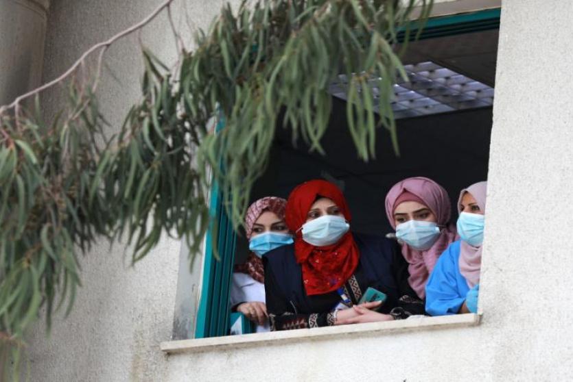 كورونا في غزة - ارشيف