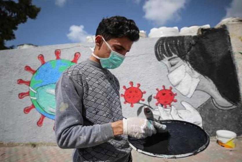 كورونا غزة - ارشيف