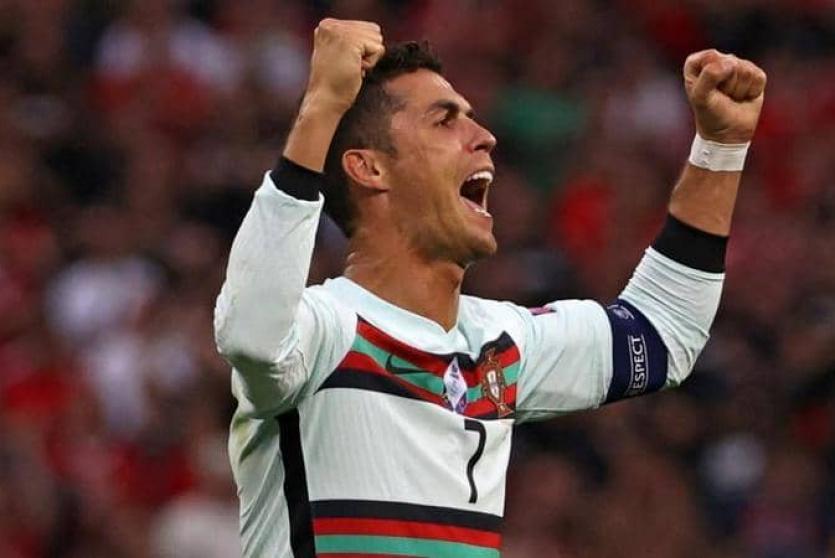 اللاعب البرتغالي كريستيانو رونالدو