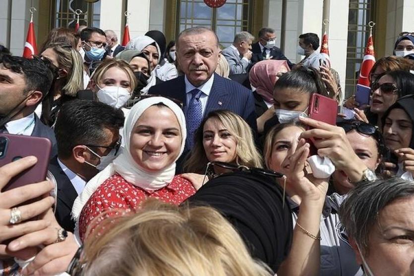 الرئيس التركي رجب طيب اردوغان