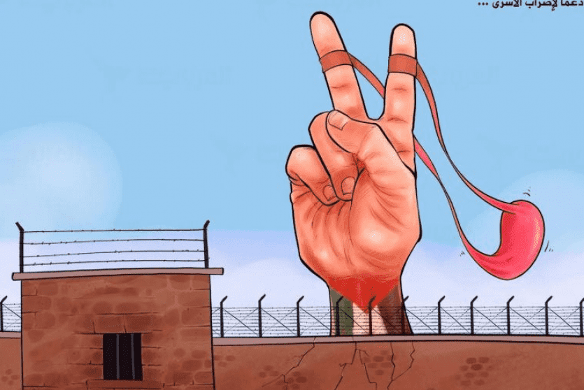 إضراب الأسرى -تعبيرية-