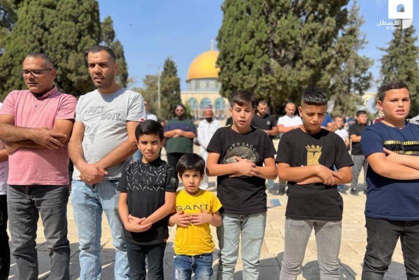 صلاة الجمعة في المسجد الأقصى