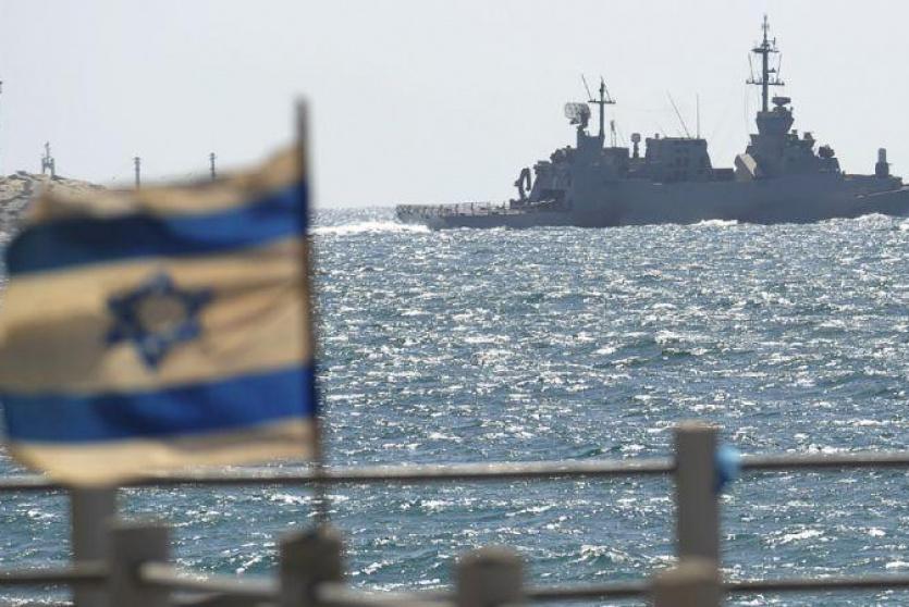 مناورة بحرية عسكرية إسرائيلية 