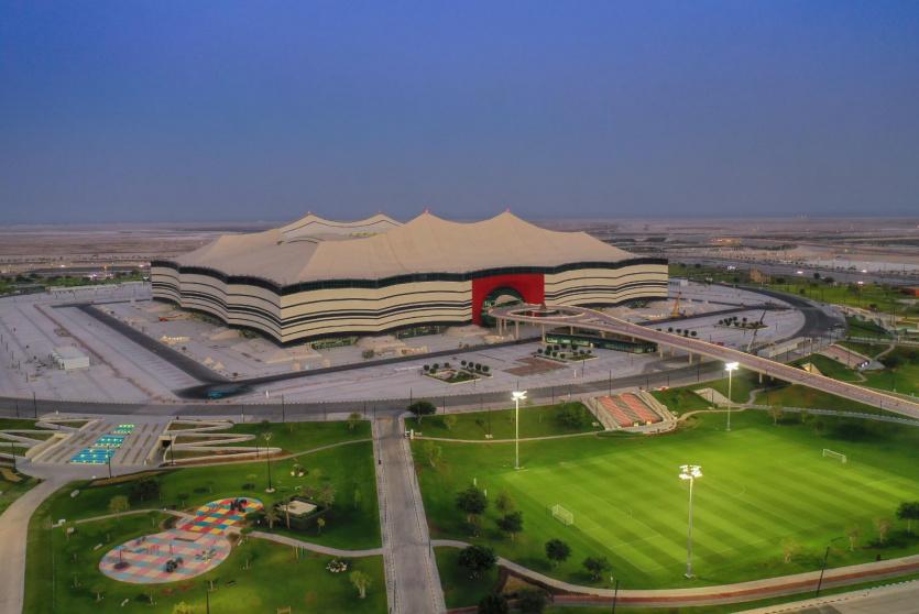 افتتاح استاد البيت في مستهل منافسات كأس العرب