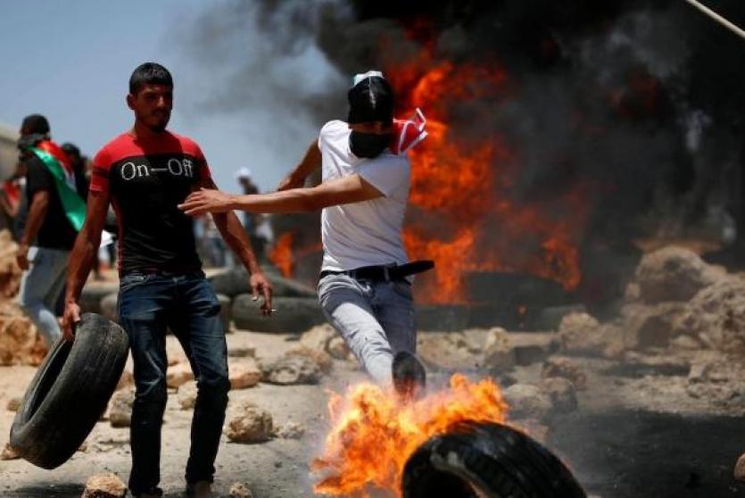 مواجهات مع قوات الاحتلال -أرشيف-