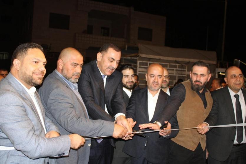 خلال افتتاح الفرع الثاني لمطعم توستي