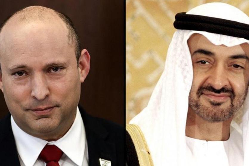 محمد بن زايد ونفتالي بينيت