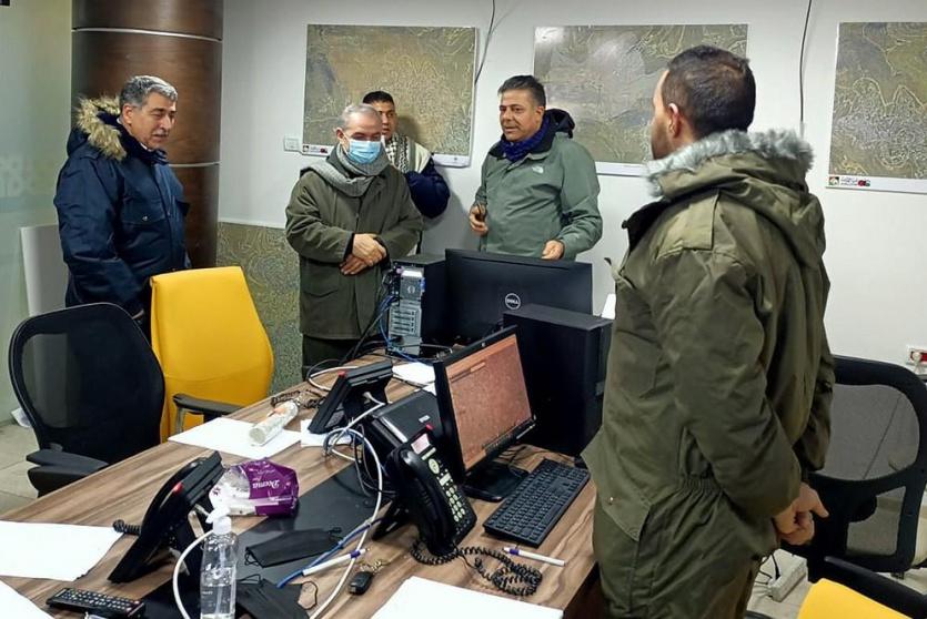 صور: اشتية يقوم بجولة تفقدية في محافظة رام الله والبيرة