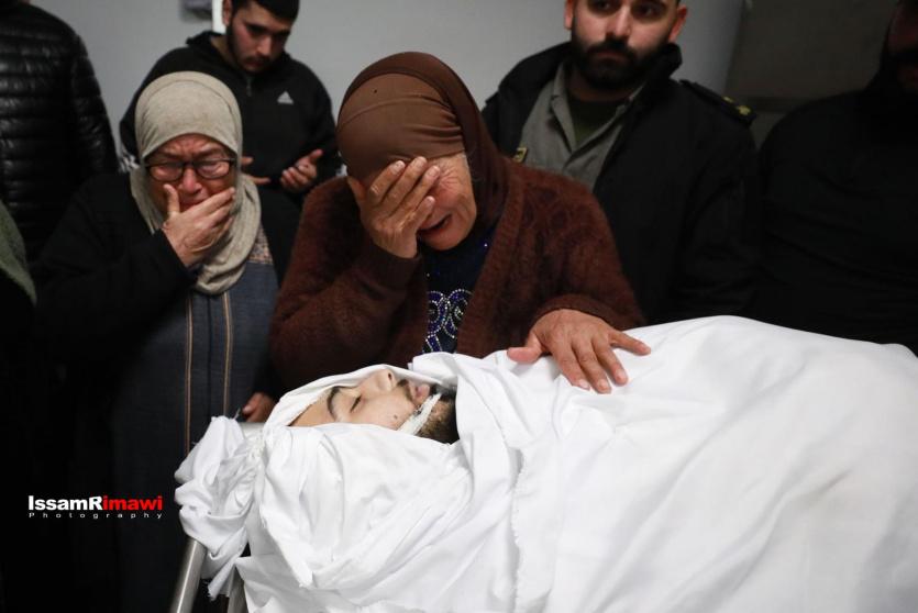 جثمان الشهيد البرغوثي