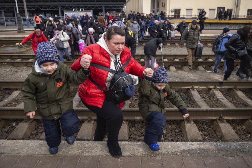 مدنيين في أوكرانيا