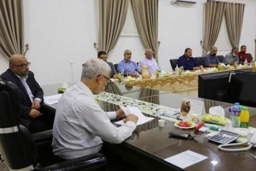 اجتماع الفصائل في غزة - ارشيف 