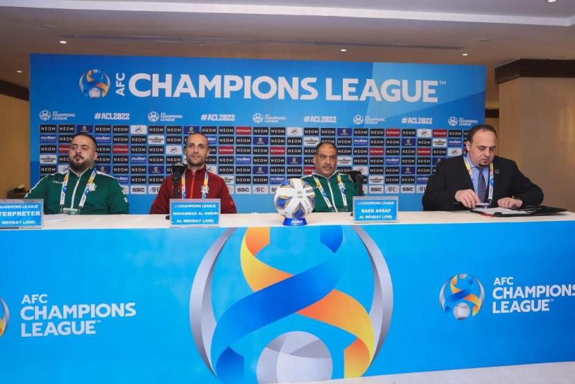 موعد مباراة الوحدات الأردني والفيصلي السعودي