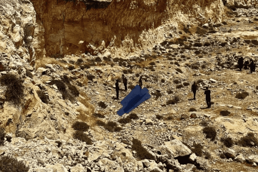 من منطقة واد رحال في بيت لحم