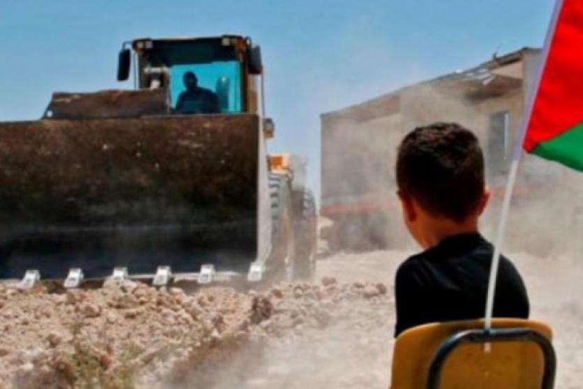 هدم منزل فلسطيني -أرشيف-