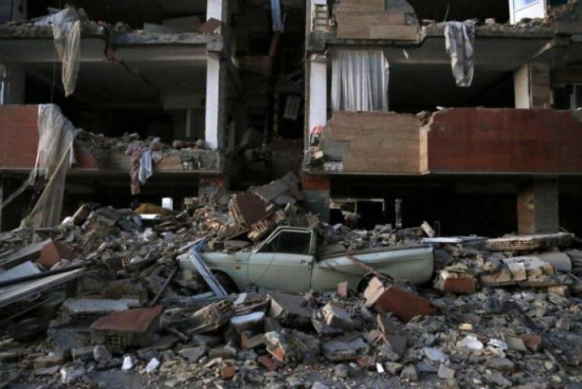 زلزال ضرب ايران - ارشيف