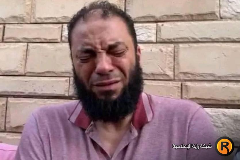 حازم شومان في جنازة ابنه خالد