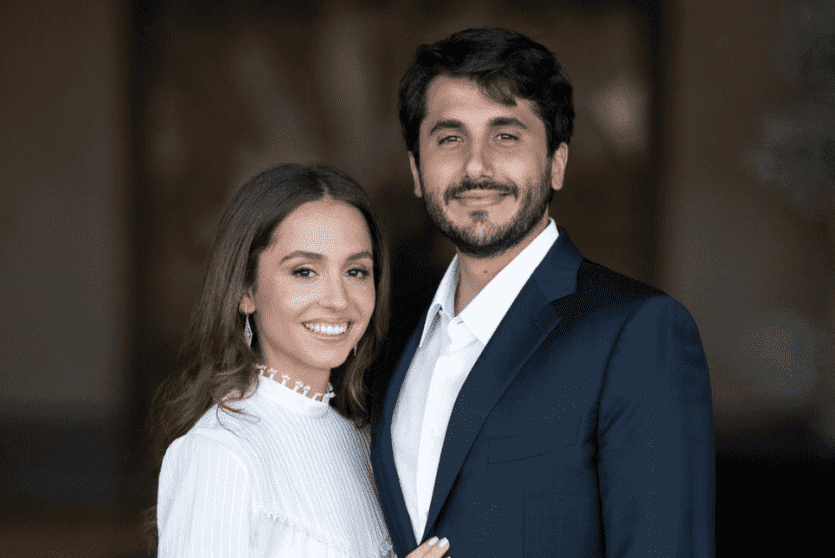 إيمان بنت عبدالله الثاني وجميل ألكساندر ترميوتس