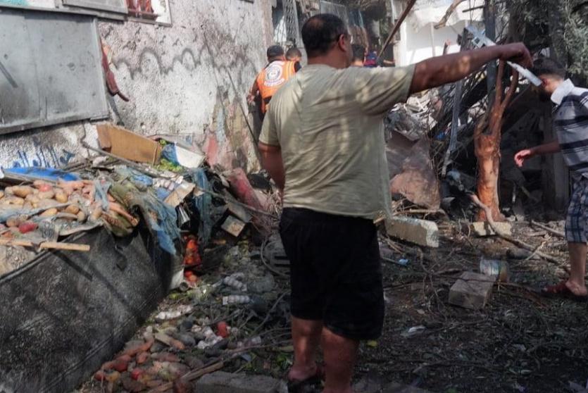 آثار العدوان الإسرائيلي على قطاع غزة - أرشيف