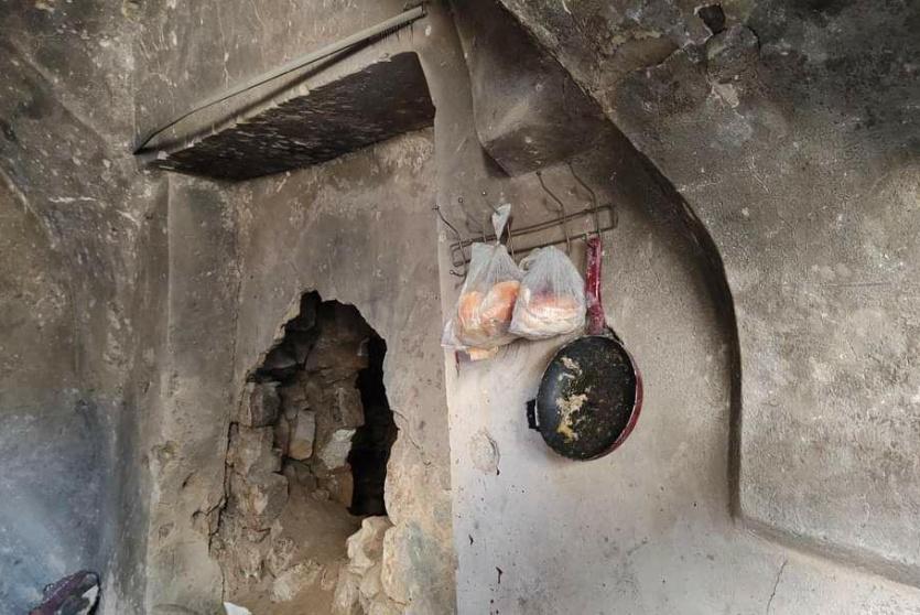 من المكان الذي تحصن فيه الشهيد النابلسي ورفيقه