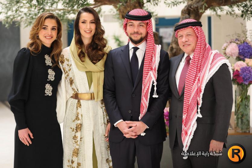 خطوبة الأمير الحسين بن عبدالله الثاني والآنسة رجوة آل سيف