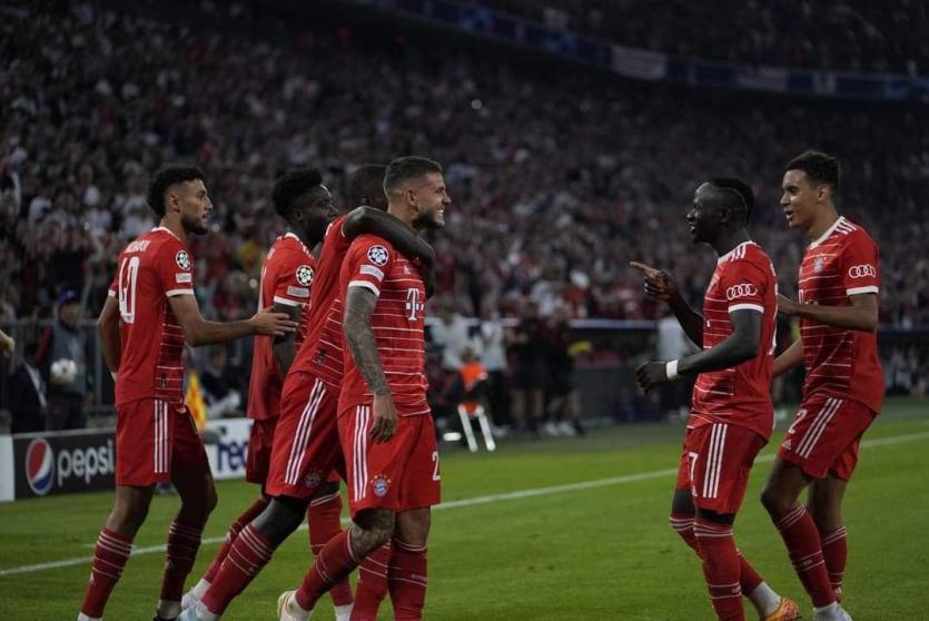 من مباراة برشلونة ضد بايرن ميونخ