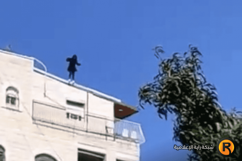 سقوط فتاة من علو في القدس