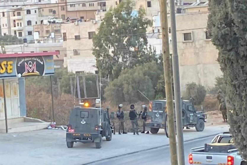 من مكان عملية الدهس في حوارة 