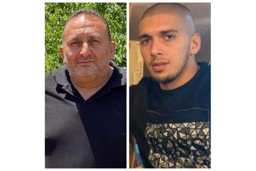 القتيلان وسام ووالده مأمون رباح