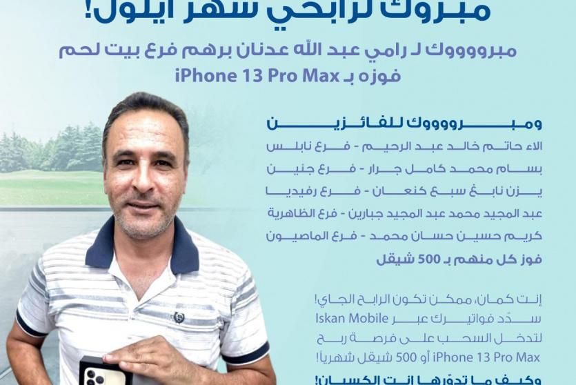 الرابح بجائزة حملة كيف ما تدورها انت الكسبان من بنك الإسكان