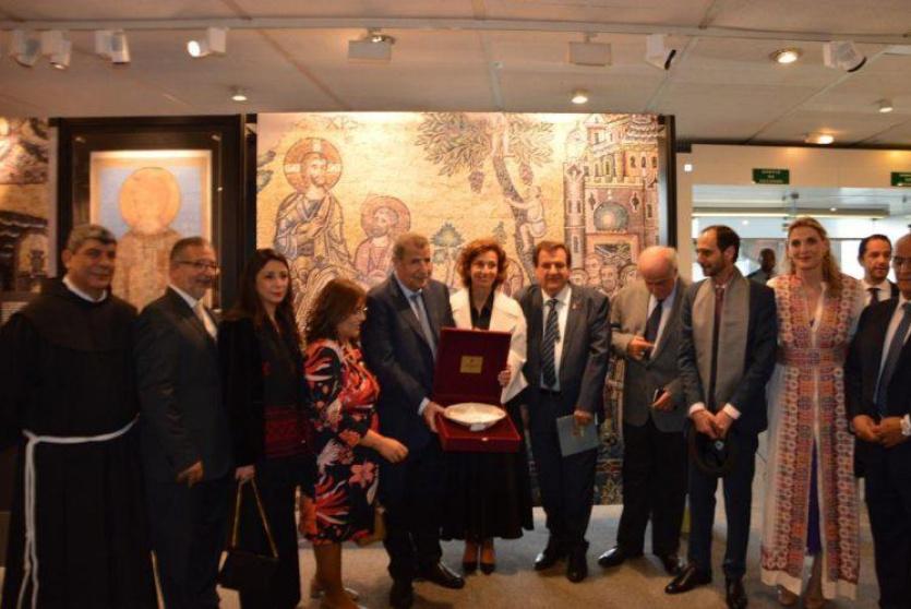 جانب من افتتاح معرض بيت لحم 