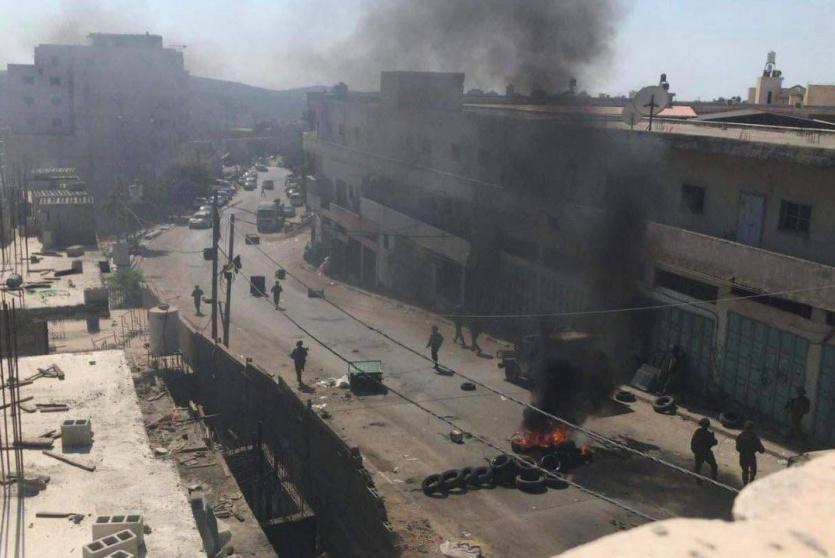 من المواجهات في قراوة بني حسان