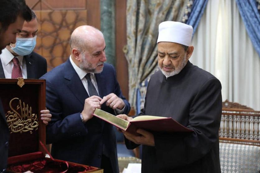 الهباش وشيخ الأزهر