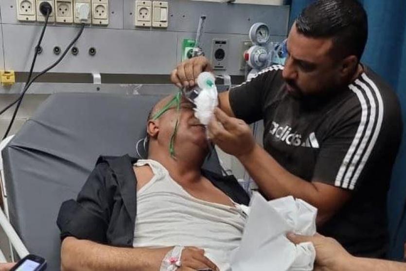 إصابة رئيس هيئة مقاومة الجدار والاستيطان الوزير مؤيد شعبان بالاختناق 