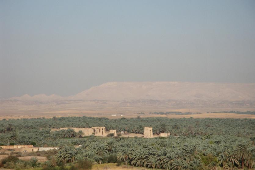مدينة الخارجة بمحافظة الوادي الجديد جنوب غربي مصر