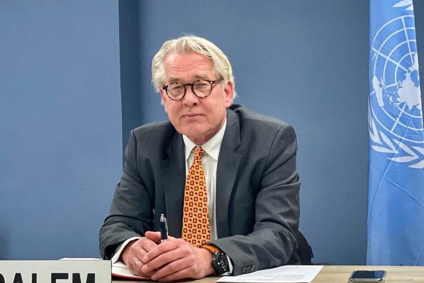  تور وينسلاند المبعوث الأممي لعملية السلام في الشرق الأوسط