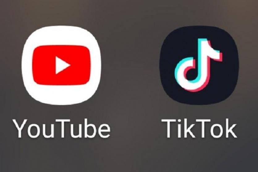 تيك توك و يوتيوب