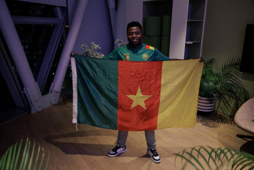 الكاميروني بوريس عدي: جماهير منتخبنا ستصنع أجواءً أفريقية ساحرة في كأس العالم