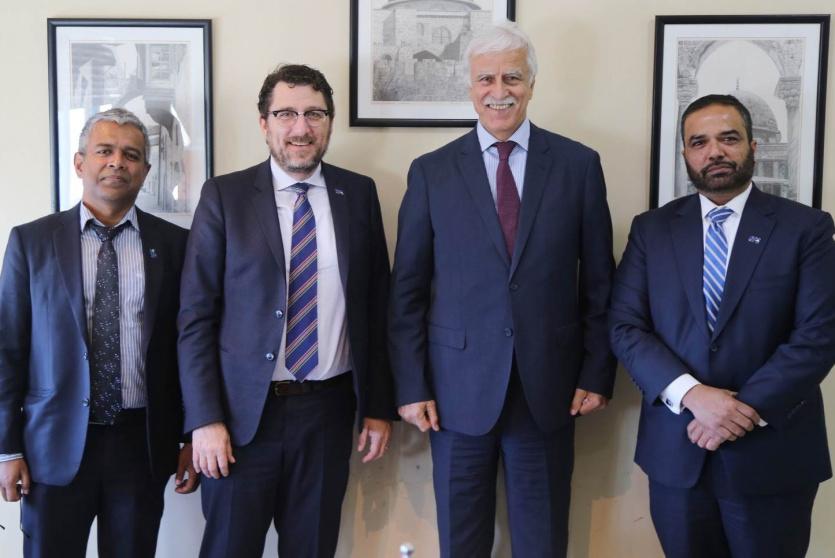 جانب من الزيارة